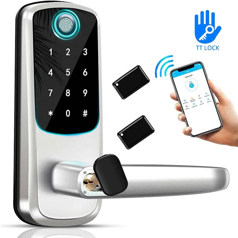 Smart 5-in-1 Biometric Door Lock