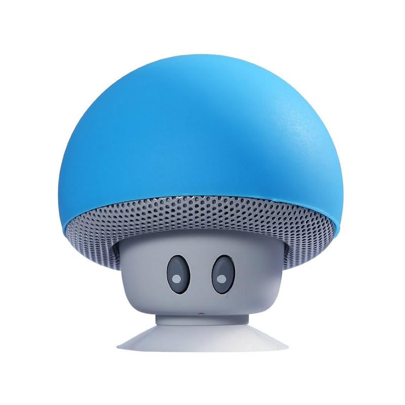 Mushroom Bluetooth Speaker with Built-in Mic