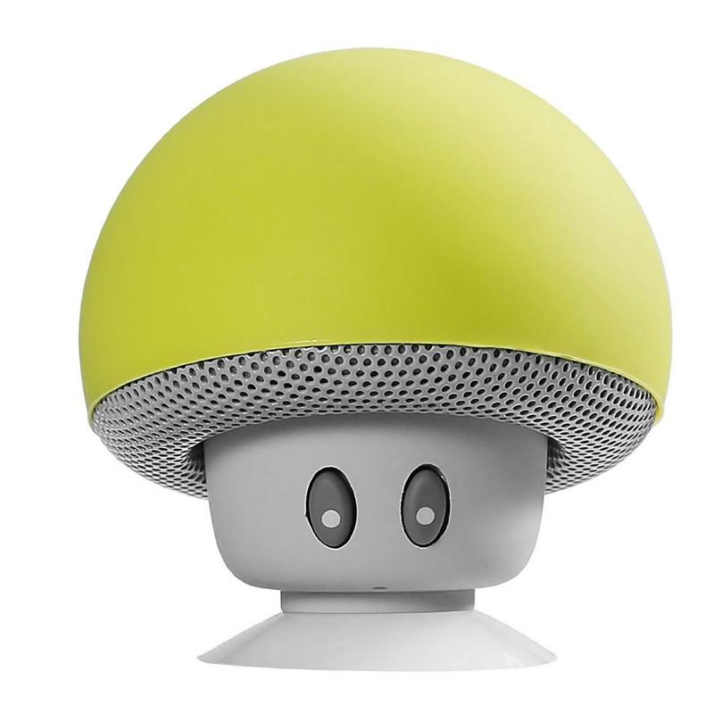 Mushroom Bluetooth Speaker with Built-in Mic