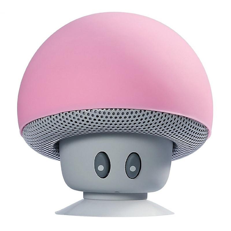 Mushroom Bluetooth Speaker with Built-in Mic